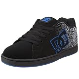 DC Men's Character Skate Shoe,Black/Royal/Print,9.5 M US