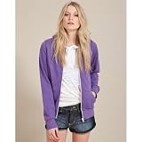 White Label Zip Through Hoody - Purple - Womens