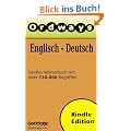 Ordways Englisch Deutsch W�rterbuch mit �ber 710.000 Begriffen