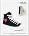 【Comme des Garcons Play】【コムデギャルソン】Heart Hi Top Sneakersハイカットコンバース　スニーカー【予約商品tb】