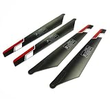 New Hughes Defender Military YD-911 Gyro 3ch RC Helicopter Helicopter Main Blades Set – 2A +2B Main Rotor Blades