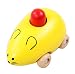 Lovely Colorful Kids Little Mouse Stroller Wooden Toys Infant Toy Car,Yellow RS.1849.00