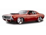 Review Maisto 39028 red / Diecast Model Dodge Challenger RT Custom Shop Kit in Red (1:24 scale)