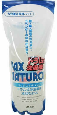 ナチュロン ドラム式洗濯機用液状石けん 詰替用 800ml