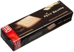 LU Cookies Le Petit Beurre, Pure Butter Biscuits, 7.05-Ounce Packages (Pack of 6)