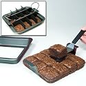 Slice Solutions 9 x 9 Inch Brownie Pan Set