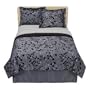 Twilight Bedding Set - Black/Charcoal BELLA SWAN Movie Comforter - Full Size