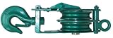 4 Ton Double SHEAVE Snatch Block Swivel Hook 8 Pulley