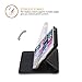 SHIELDON Slim Fit Leather Flip Kickstand Wallet Card Holder Case with Magnetic Closure for iPhone 6s Plus / 6 Plus - Black