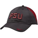 41bMx95pmTL. SL160  Nike Florida State Seminoles (FSU) Youth Charcoal Training Camp Adjustable Hat