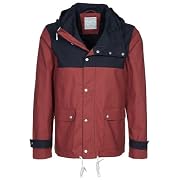 Selected - Buxley Mens Red Cotton Hooded Jacket