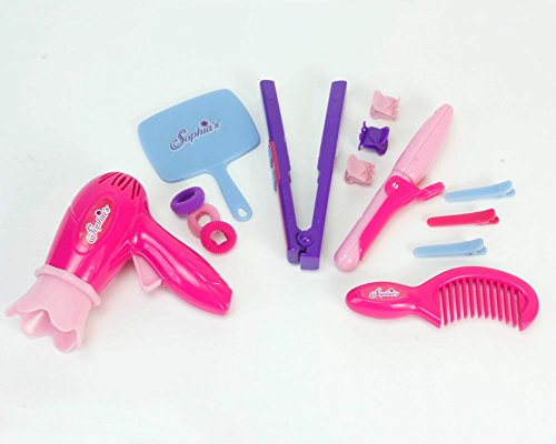 18 Inch Doll Hair Care Set By Sophia S Pretend Play 14 Piece