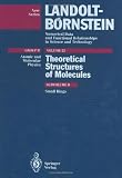 Small Rings: Theoretical Structures of Molecules: Subvolume B: (Landolt-Börnstein: Numerical Data and Functional Relationships in Science and Technology - New Series / Molecules and Radicals)