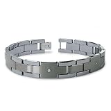 Tungsten Men's Link Bracelet - 8.5 Inches