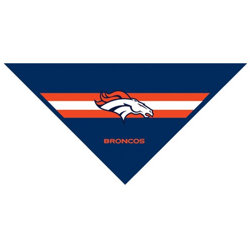 Denver Broncos Pet Dog Football Jersey Bandana M/L