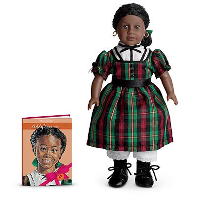 American Girl Limited Edition 25th Anniversary Collectible Addy Mini Doll and Book Set