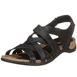 Caprice 9/9/28600/24/001, Damen Sandalen/Fashion-Sandalen, schwarz, (BLACK 001), EU 39 (US 6 )