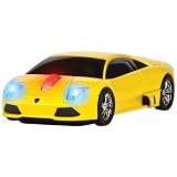 Road Mice Lamborghini Murcielago Wireless Mouse - Yellow (HP-11LGMCYXA)