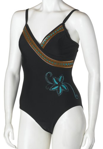 Fantasizer Women's Maya Mystery 1 Piece Crossover Suit