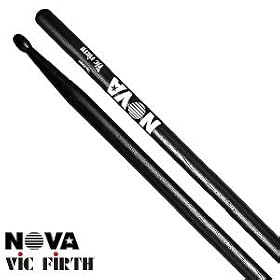 Vic Firth 5A Black Nova Drum Sticks