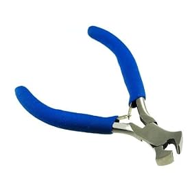 Click here to buy Premium-Grade 4 Precision End Nipper Cutting Mini Pliers - Spring-Action Jaws! by Pro.
