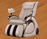 Santo Massagesessel mit Ion-Generator (mit natürlichen Anionen) beige Massage Shiatsu Gesundheit Gravity vital fit Büro