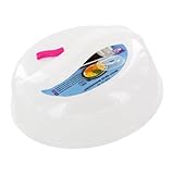 Plastic Microwave Plate Cover Steam Vent Food Lid NEW!