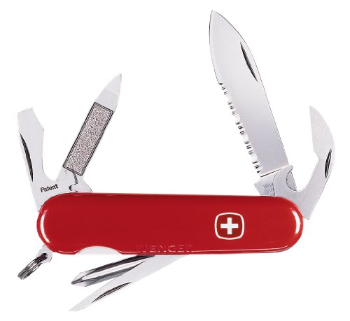 Wenger 16479 Serrated Highlander Swiss Army Knife 3.25-Inch
