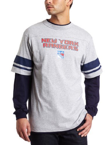 NHL Men's New York Rangers Option 3-In-1 Combo Pack (Grey, X-Large)