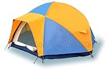 NEW 3 Person Camping Hiking Backpacking 4 POLES Tent