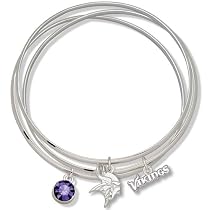 Minnesota Vikings Triple Bangle Bracelet
