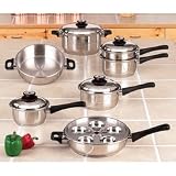 World's Finest 17pc 7-PLY Waterless Cookware Set
