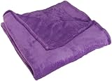 Springs Home Full/Queen Coral Fleece Blankets, Amethyst