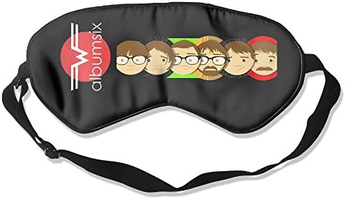 Banghot Women's Or Men's Unisex Weezer Cartoon Logo Sleep-masks