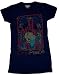 Omni Peace Junk Food Brand Vintage Style Soft Juniors Babydoll T-Shirt