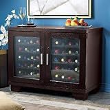 TriBeCa Wine Cellar Crendeza (40 Bottle - 2-Temp) (Espresso