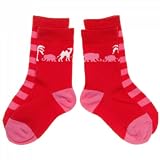 POLARN O. PYRET 2-PACK ELEPHANT TROPIC & STRIPE SOCKS (BABY)
