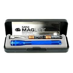 Mini-Mag-Lite AAAC Micro M3A112 im Geschenketui mit Taschenclip 12,5 cm blau