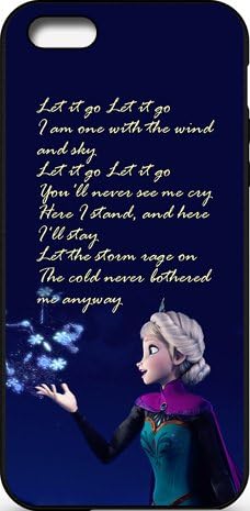 Disney Frozen iPhone 5C Case Cover - Disney Frozen iPhone 5C Hard Plastic Case Cover - Black