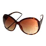 New Oversize Vintage Designer Womens Sunglasses Celebrity Shades - (2 Colors Available), Brown