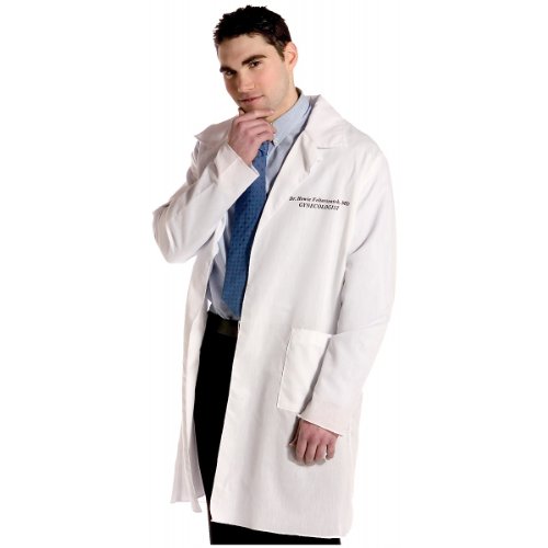 Dr. Howie Feltersnatch Gynecologist Costume - One Size - Chest Size 42-48