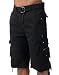 Akademiks Hiker Cargo Short Black 36