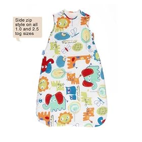 Grobag Doodle Zoo 2.5 Tog Baby Sleeping Bag for 18 -36 months