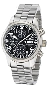 Fortis Men's 657.10.11 M B42 Flieger Swiss Automatic Steel Chronograph Alarm Date Diving Watch