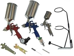 HVLP SPRAY GUN SET - Auto Paint Primer Topcoat Touch-Up