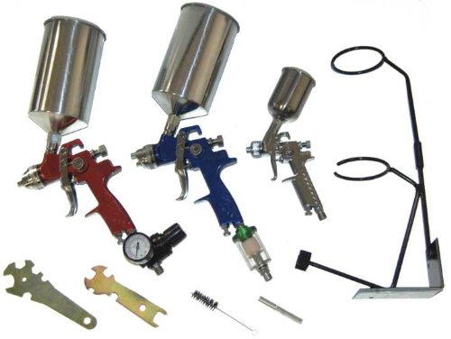 HVLP SPRAY GUN SET - Auto Paint Primer Topcoat Touch-Up