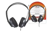 Trust HS 2800 hochwertiges Stereo Headset mit großen weichen Ohrpolstern, verstellbarem Mikrofon, Lautstärke Fernbedienung am Kabel und Mikrofon Ein/Aus Schalter 41bNGrILvoL. SL160 Trust HS 2800 hochwertiges Stereo Headset mit großen weichen Ohrpolstern, verstellbarem Mikrofon, Lautstärke Fernbedienung am Kabel und Mikrofon Ein/Aus Schalter