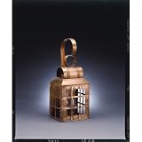 Northeast Lantern 8131 Livery Medium Base Socket with Chimney Culvert Top H-Bars Wall Lantern