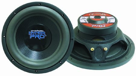 Pyramid 12inch 500w Rms Hyper Pro Woofer Reinforced Treated Paper Cones Wide Heavy Foam Surround