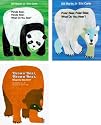 3 Book Set By Bill Martin Jr; Panda Bear, Panda Bear, What Do You See?; Polar Bear, Polar Bear, What Do You Hear?; Brown Bear, Brown Bear, What Do You See?.